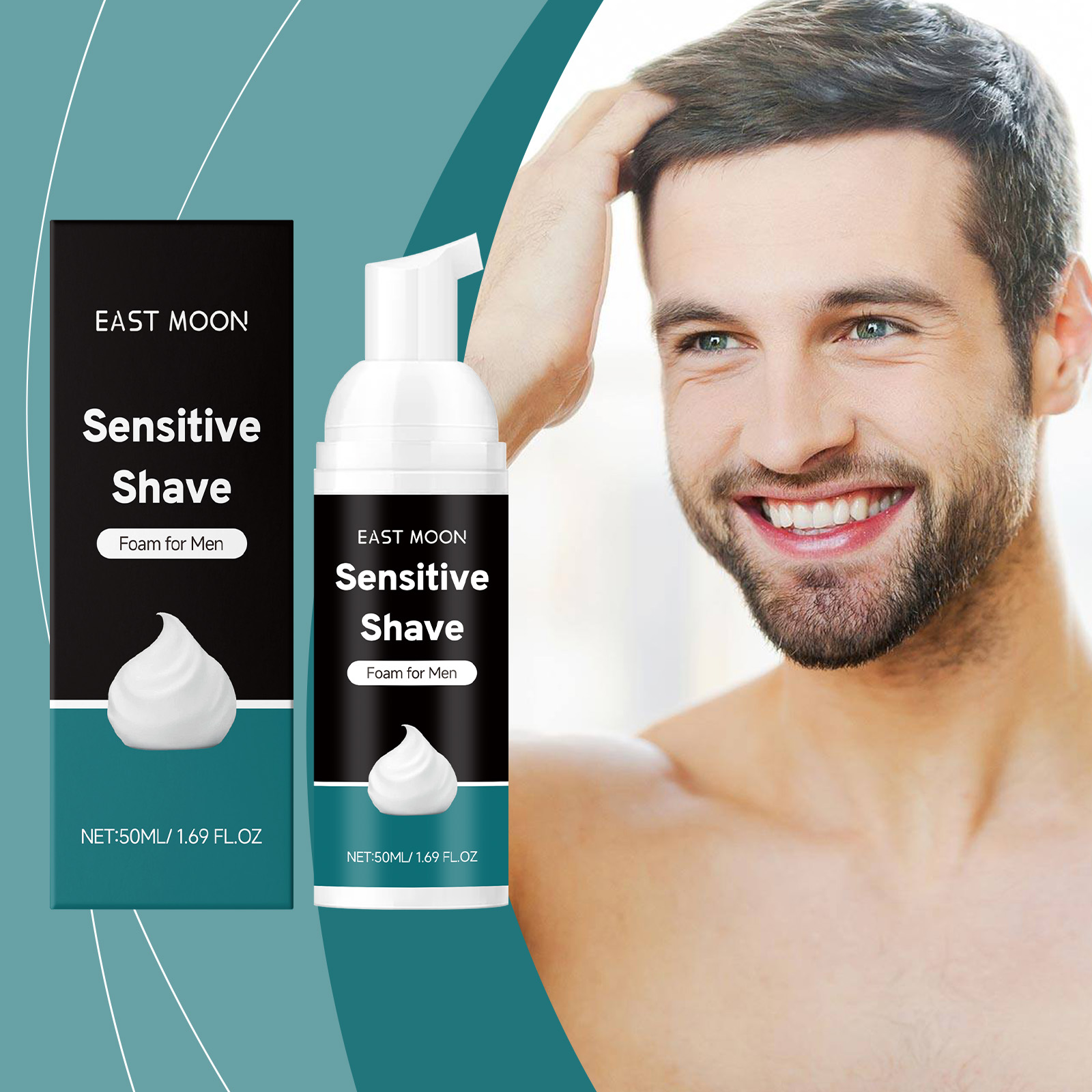 Shaving Cream - Mousse da Barba all'Aloe da 50ml
