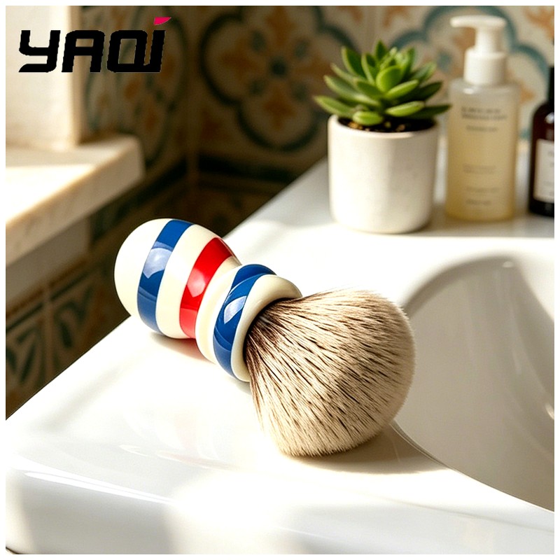 Men'S Grooming Hairstyles - Pennello da barba stile Yaqi Barber