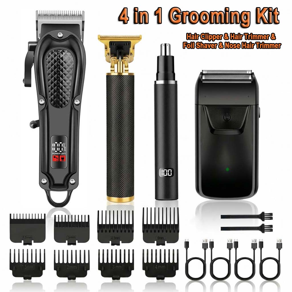 Grooming Kit - Set 4 in 1 per la