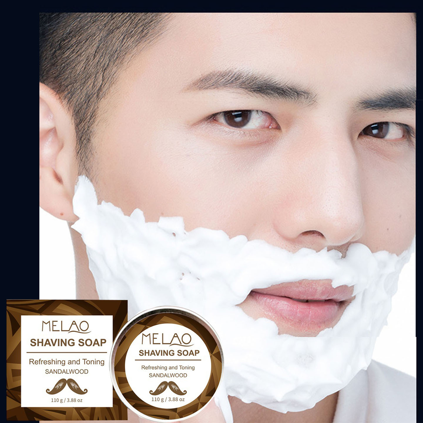 Shaving Cream - 110G Sapone da barba Sapone per