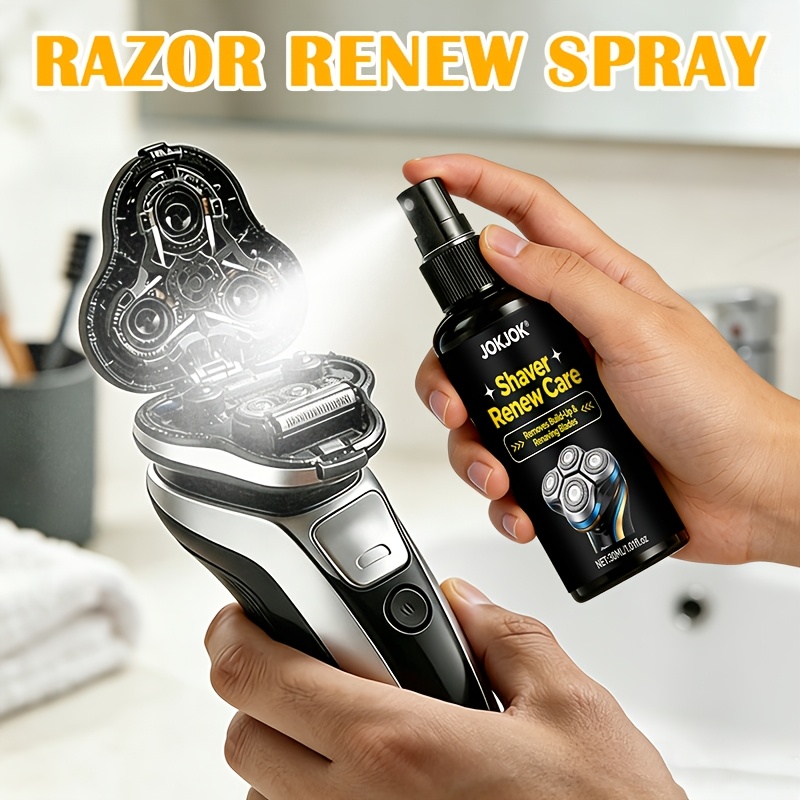Electric Razor - Spray detergente e lubrificante Renew Care