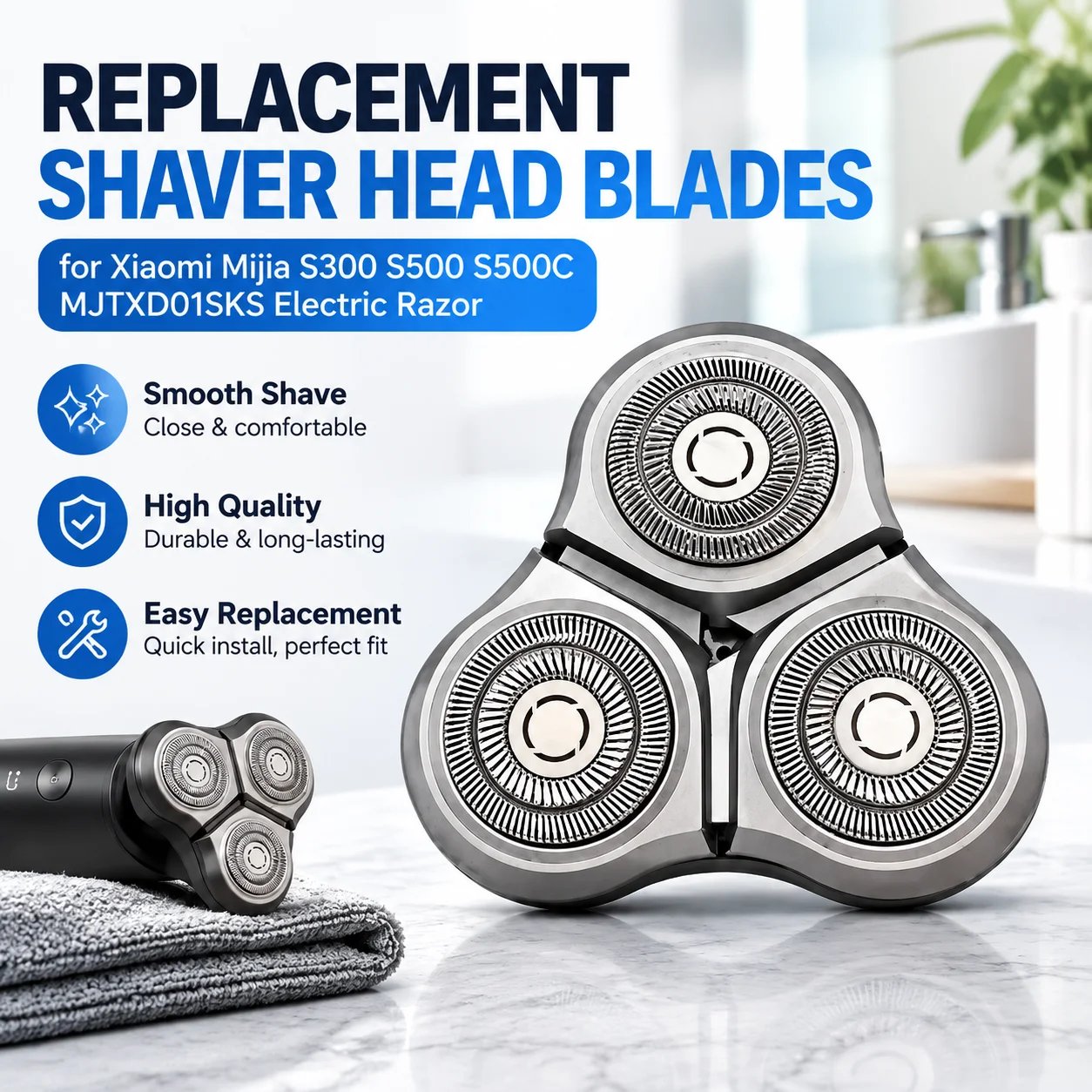 Lame di ricambio per testina d - Electric Razor recensione e prezzo