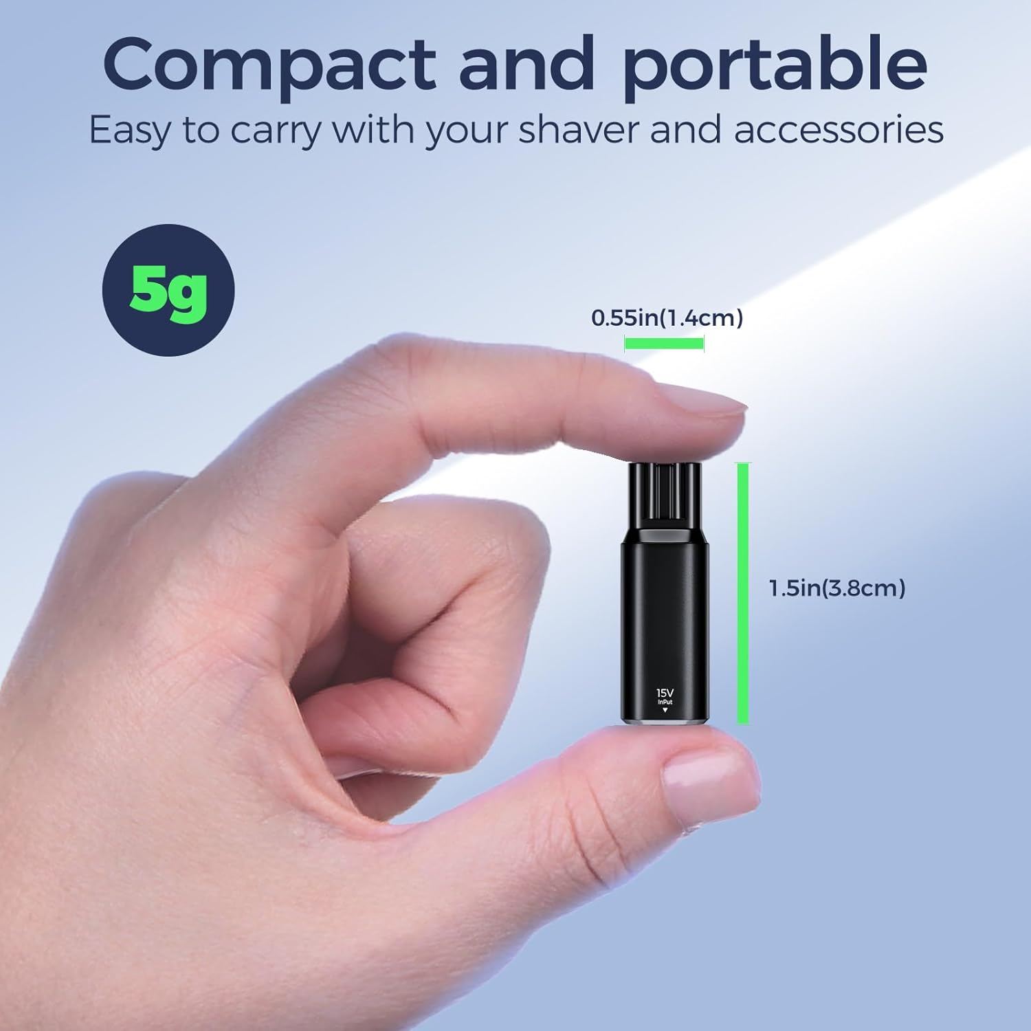 Adattatore di ricarica Type-C  - Electric Razor recensione e prezzo