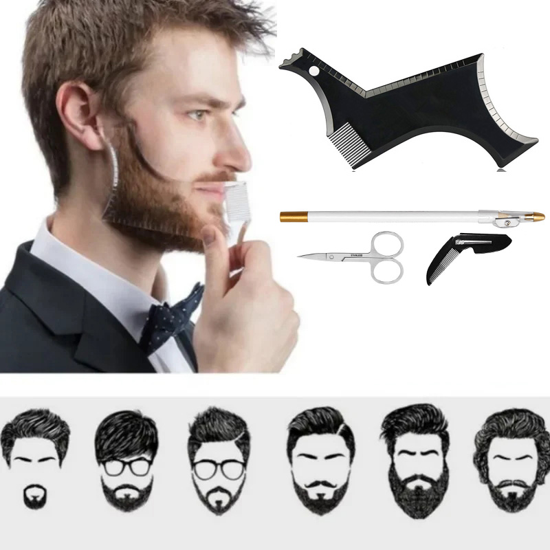 4 pezzi set kit per modellare  - Beard Trimmer recensione e prezzo