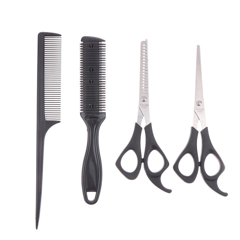 «Set di 4 forbici per capelli, - Grooming Scissors recensione e prezzo