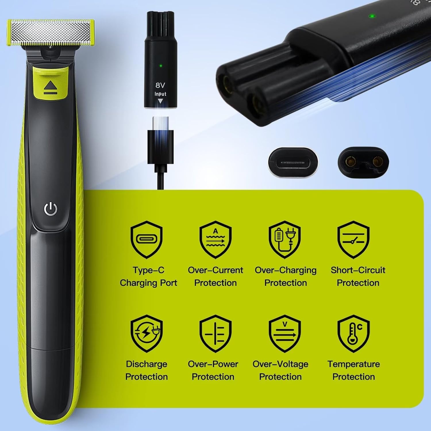 Adattatore Caricabatterie 8V H - Electric Razor recensione e prezzo