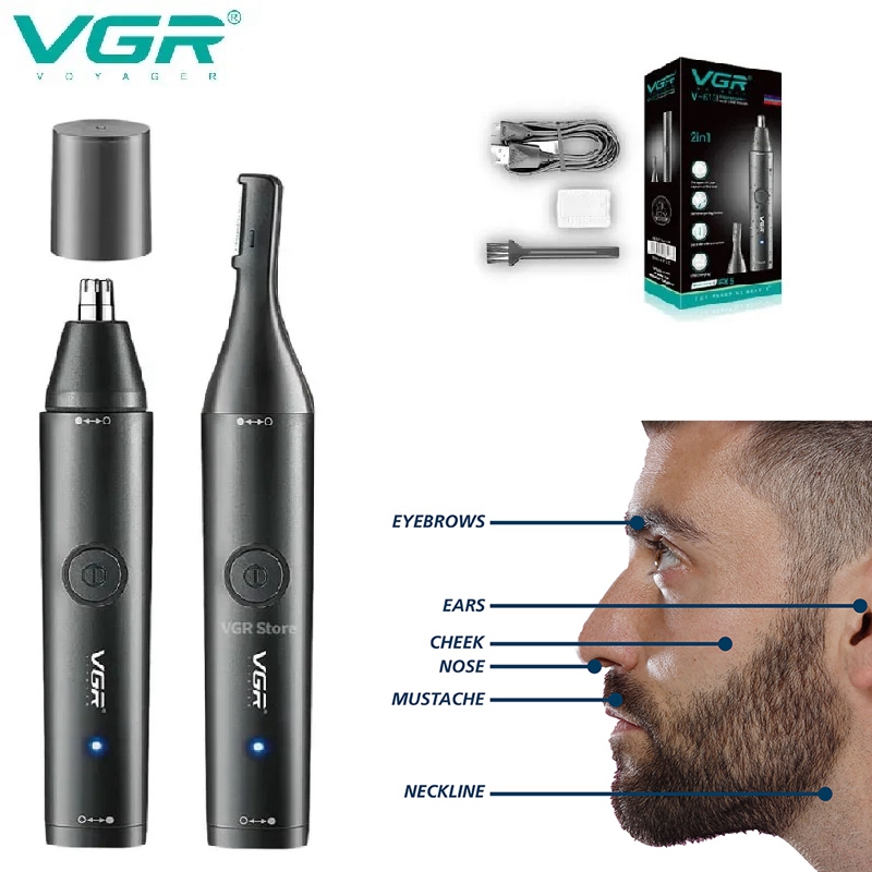 VGR Lavabile Naso Tagliacapell - Nose Trimmer recensione e prezzo
