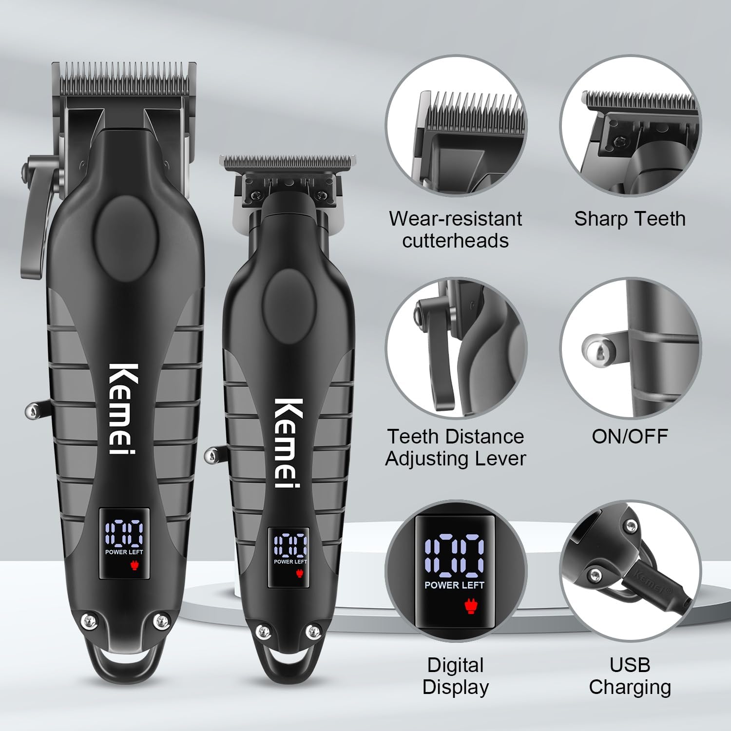 Kemei Kit tagliacapelli da uom - Electric Shaver Rotary recensione e prezzo
