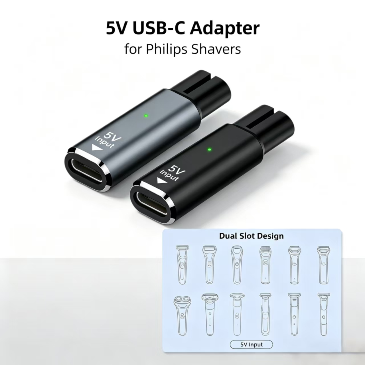 Adattatore da femmina USB-C a  - Electric Shaver Rotary recensione e prezzo