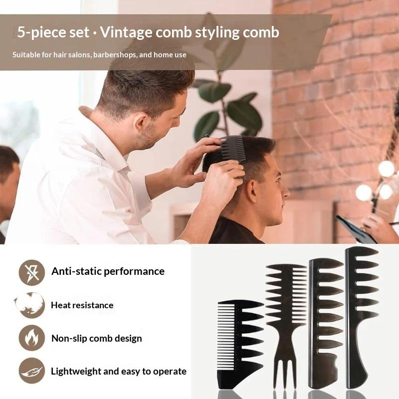 NUOVO set di pettini antistati - Men'S Grooming Hairstyles recensione e prezzo